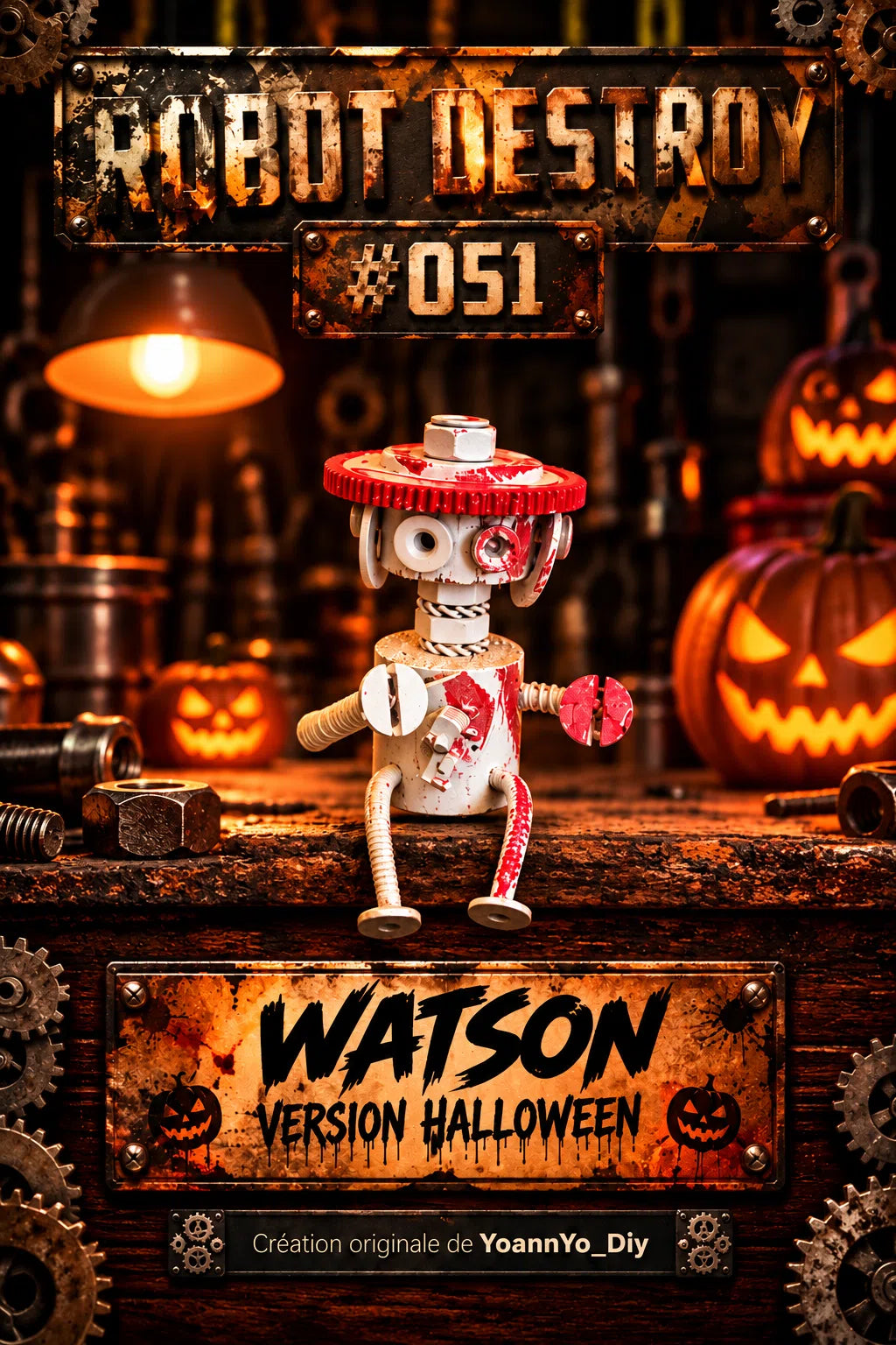 Robot Destroy numéro 051 — WATSON