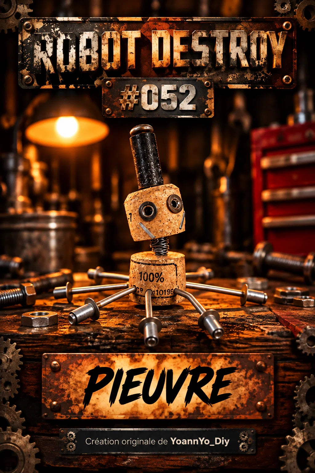 Robot Destroy numéro 052 — PIEUVRE