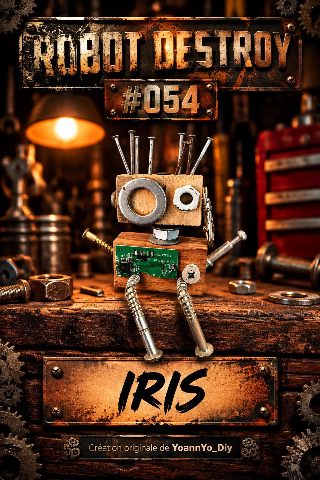 Robot Destroy numéro 054 — IRIS
