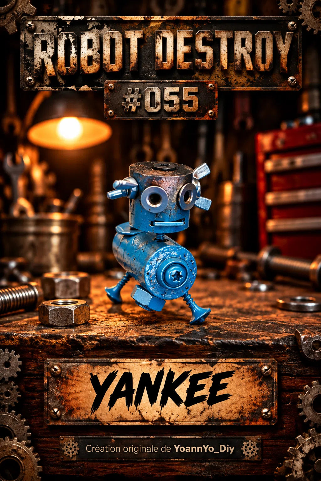 Robot Destroy numéro 055 — YANKEE