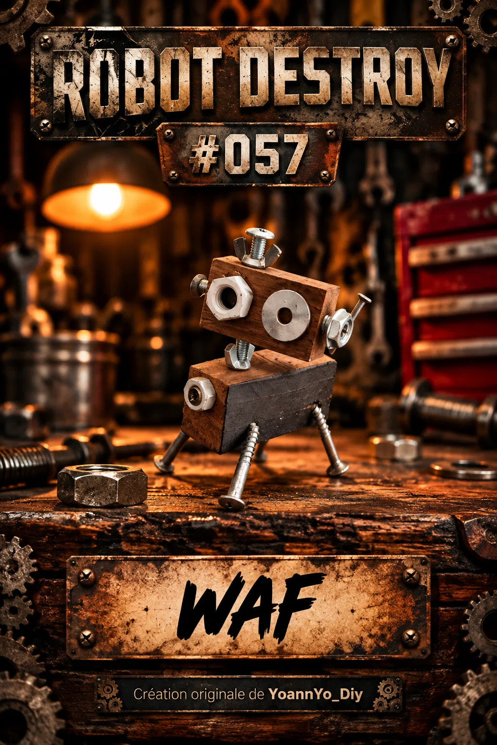 Robot Destroy numéro 057 — WAF