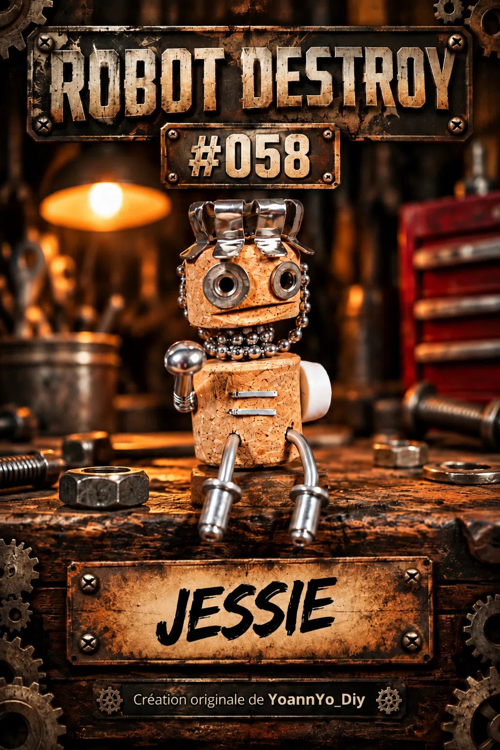 Robot Destroy numéro 058 — JESSIE