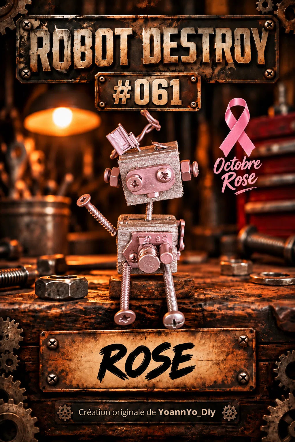 Robot Destroy numéro 061 — ROSE
