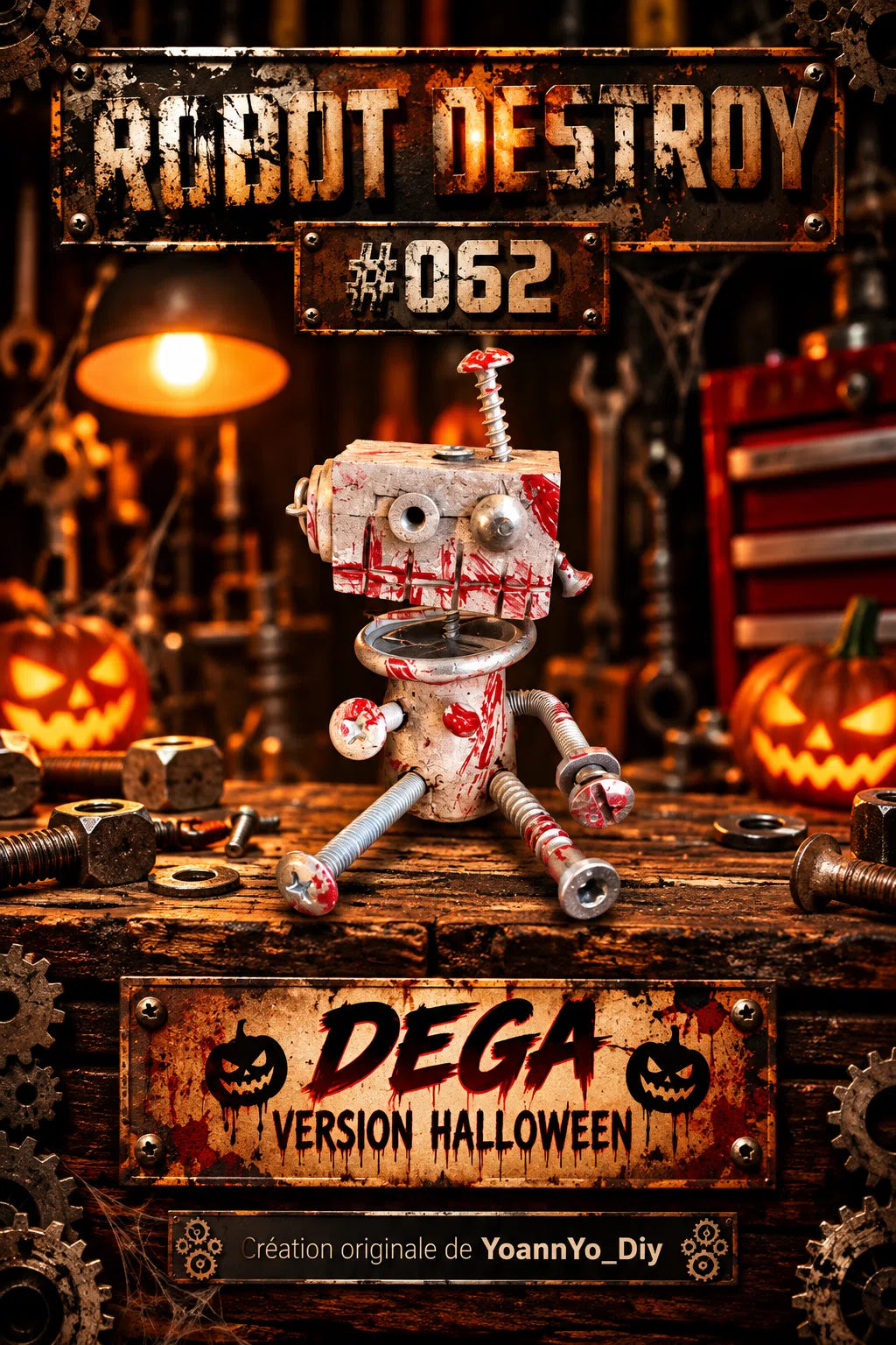 Robot Destroy numéro 062 — DEGA