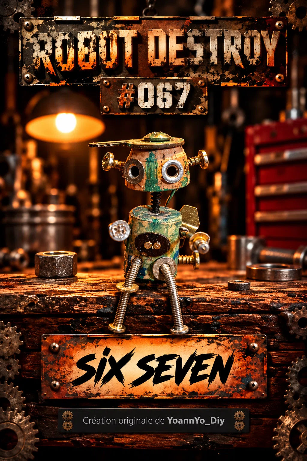 Robot Destroy numéro 067 — SIX SEVEN