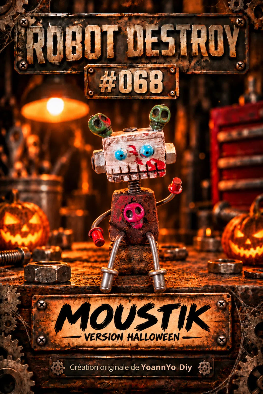 Robot Destroy numéro 068 — MOUSTIK
