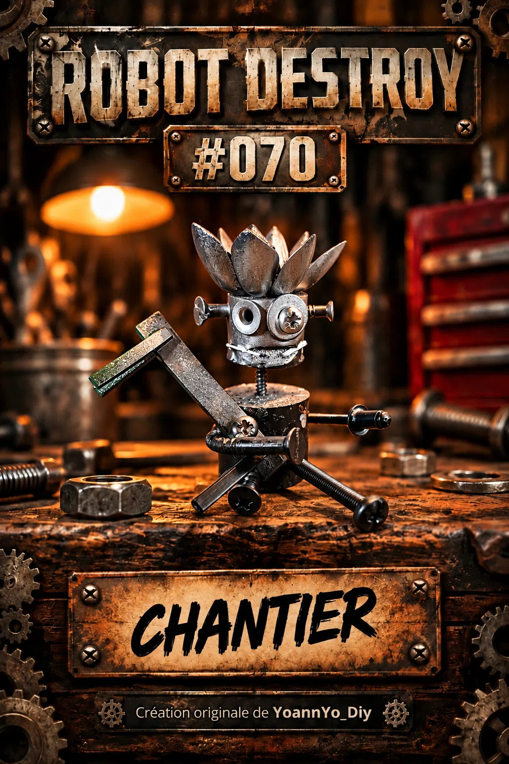 Robot Destroy numéro 070 — CHANTIER