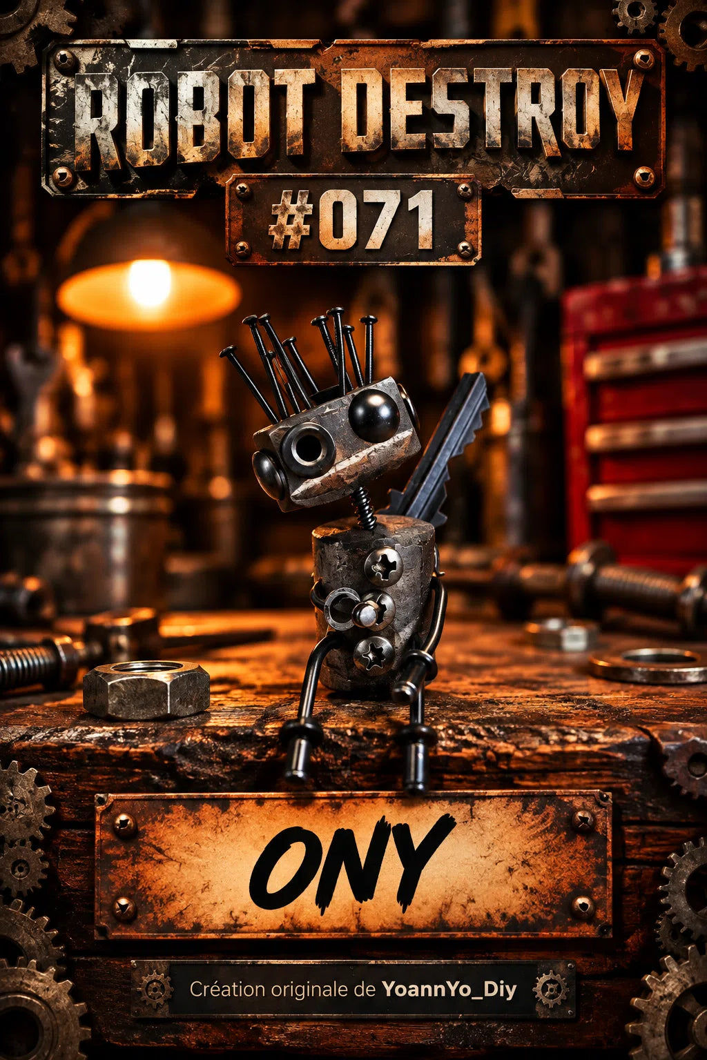 Robot Destroy numéro 071 — ONY