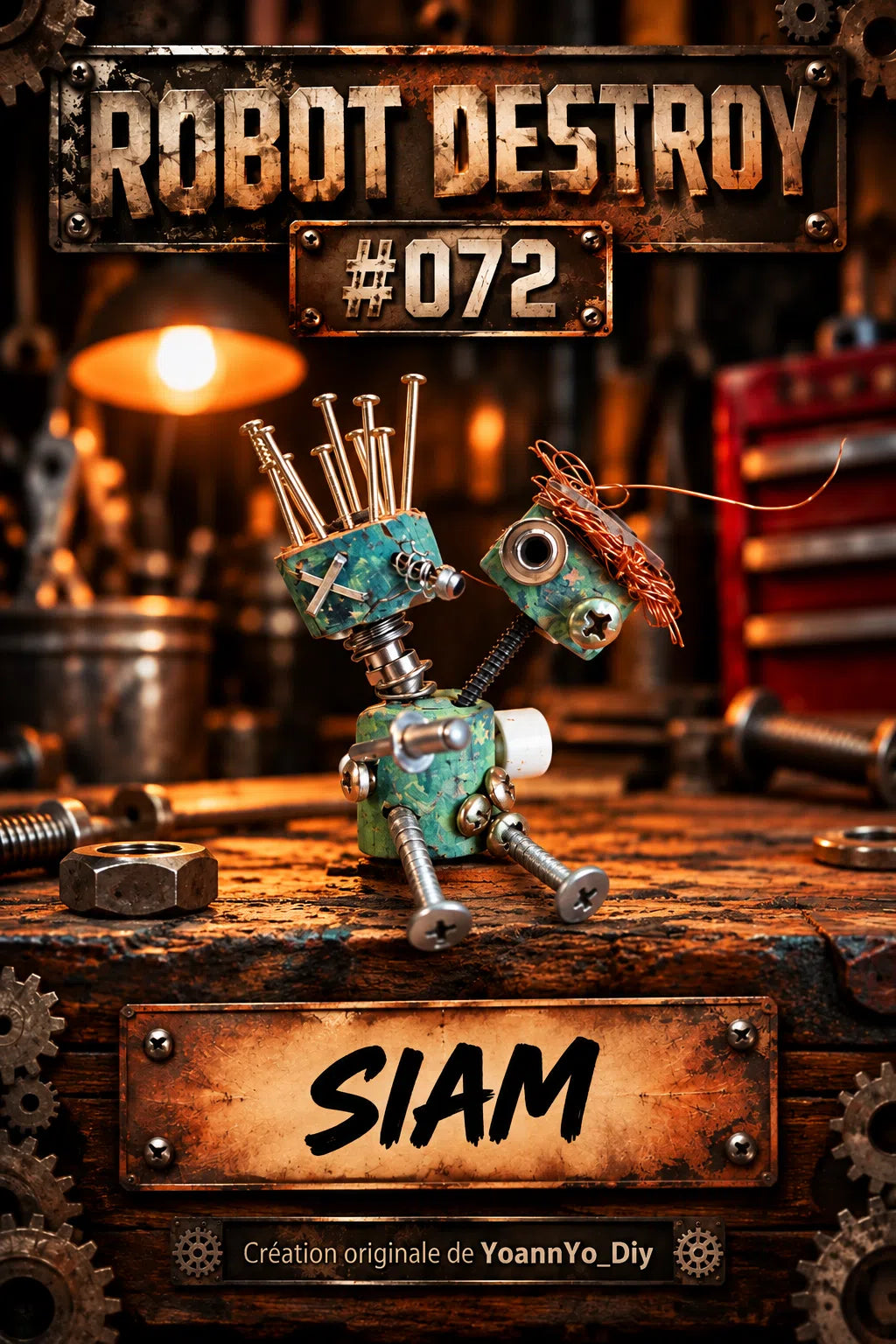 Robot Destroy numéro 072 — SIAM