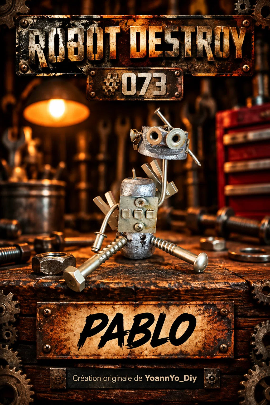Robot Destroy numéro 073 — PABLO