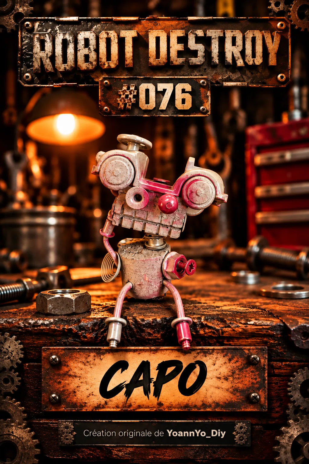 Robot Destroy numéro 076 — CAPO