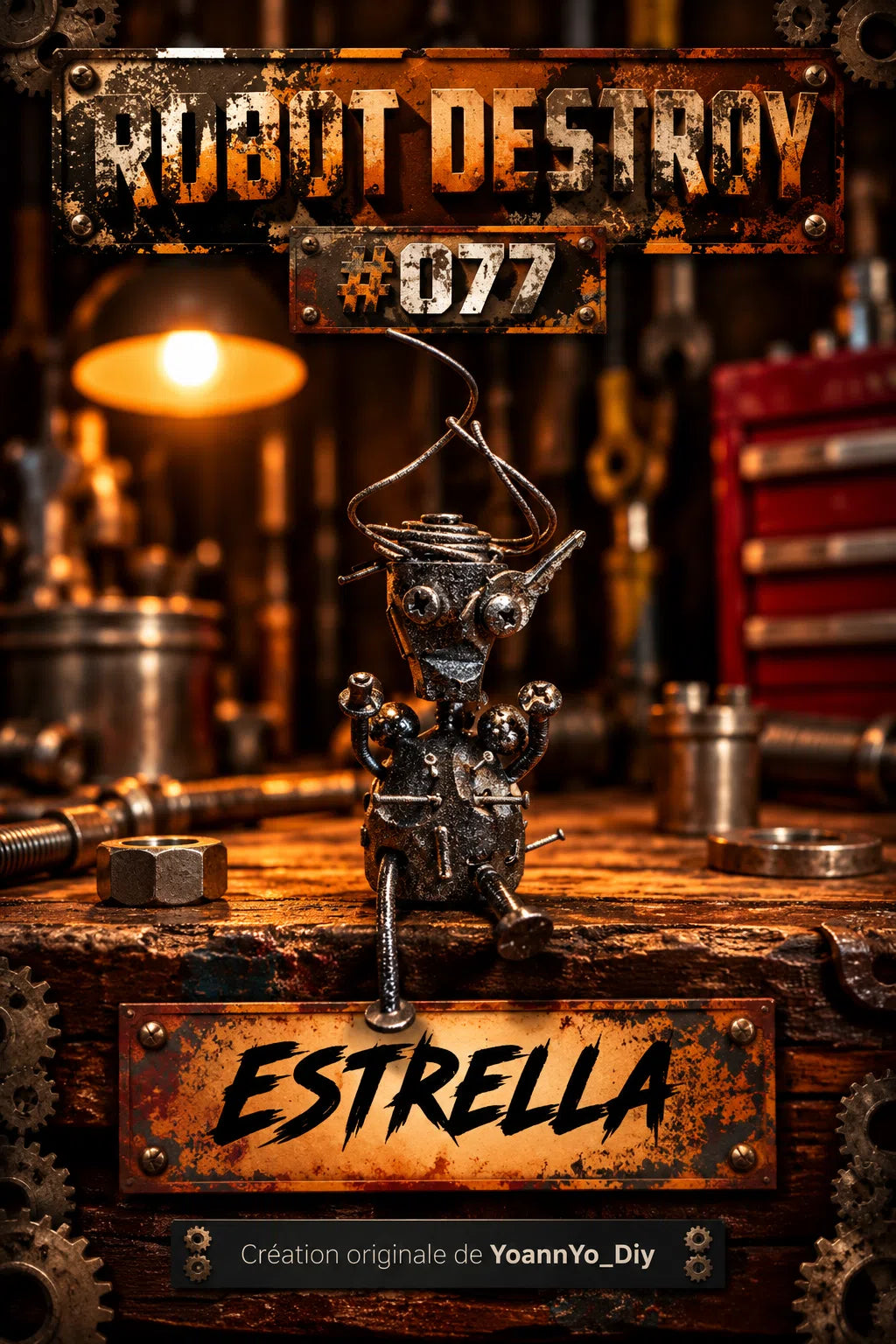 Robot Destroy numéro 077 — ESTRELLA