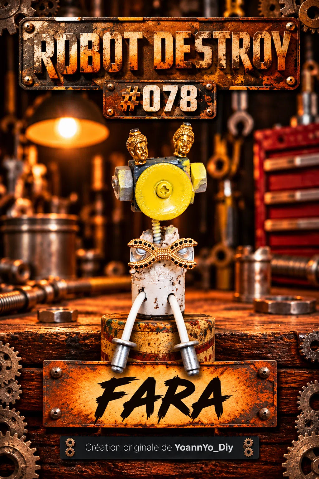 Robot Destroy numéro 078 — FARA
