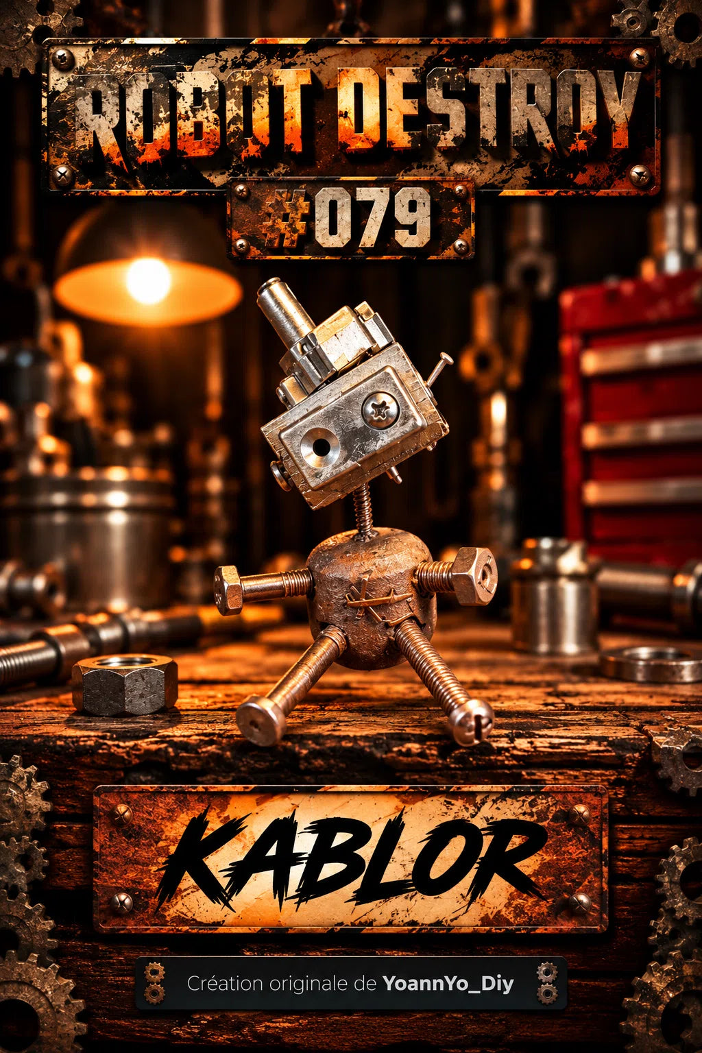 Robot Destroy numéro 079 — KABLOR