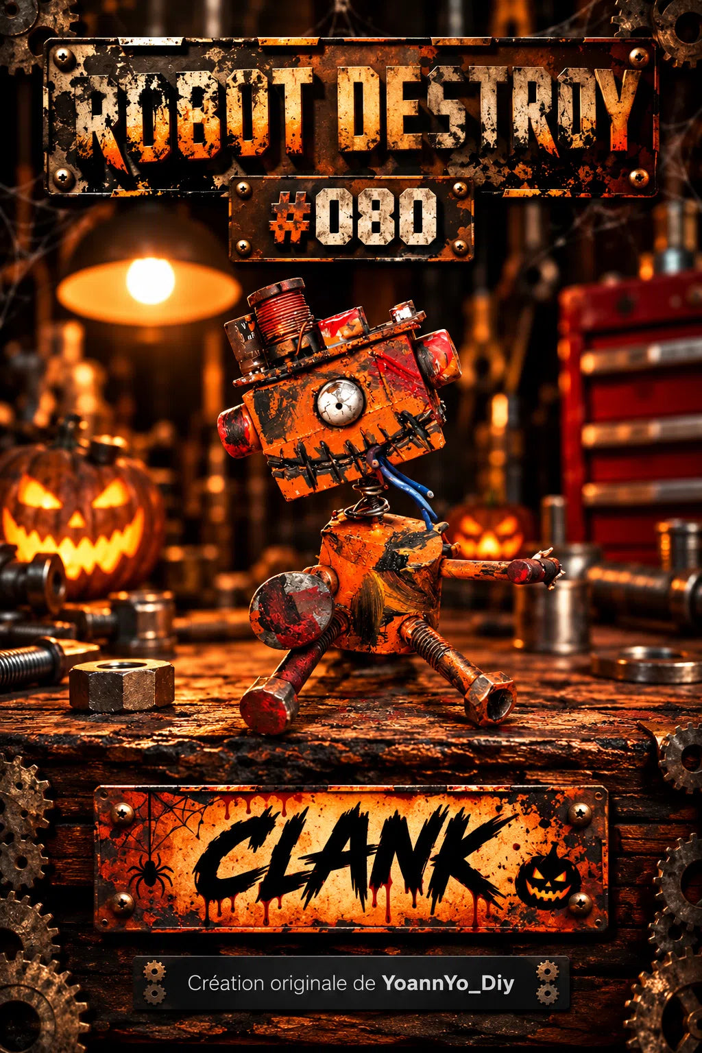 Robot Destroy numéro 080 — CLANK